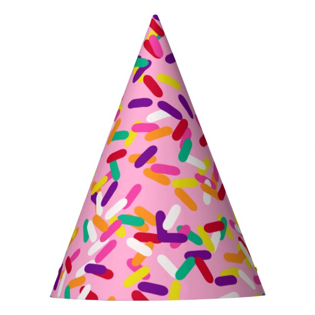 Chapeaux De Fêtes Saupoudrer de fraises (Devant)