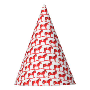 Chapeaux De Fêtes Scandinave Noël Cheval Rocking Motif