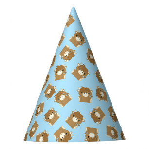 Chapeaux De Fêtes Scottish Highland Coo Cow fête d'anniversaire