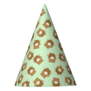 Chapeaux De Fêtes Scottish Highland Coo Cow fête d'anniversaire