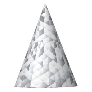 Chapeaux De Fêtes Séquins d'argent : Arrière - plan de mosaïque scin