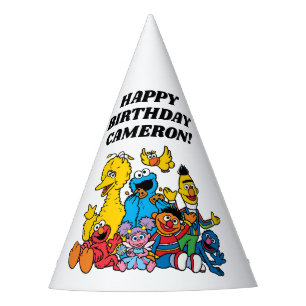 Chapeaux De Fêtes Sesame Street Pals Anniversaire