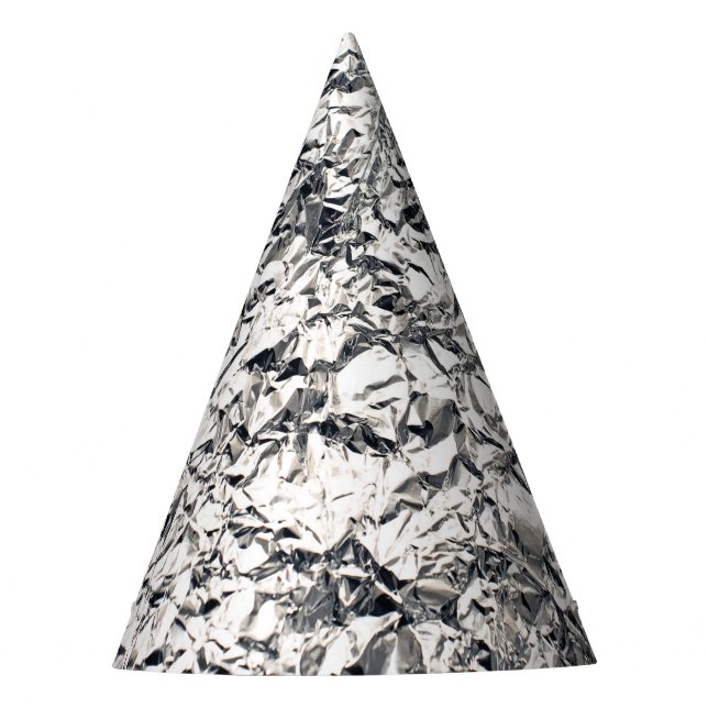 Chapeaux De Fêtes Signes étrangers drôles de papier d'aluminium en (Devant)