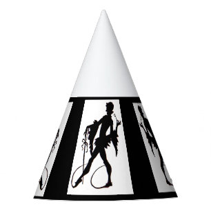 Chapeaux De Fêtes Silhouette magicienne des années 1920