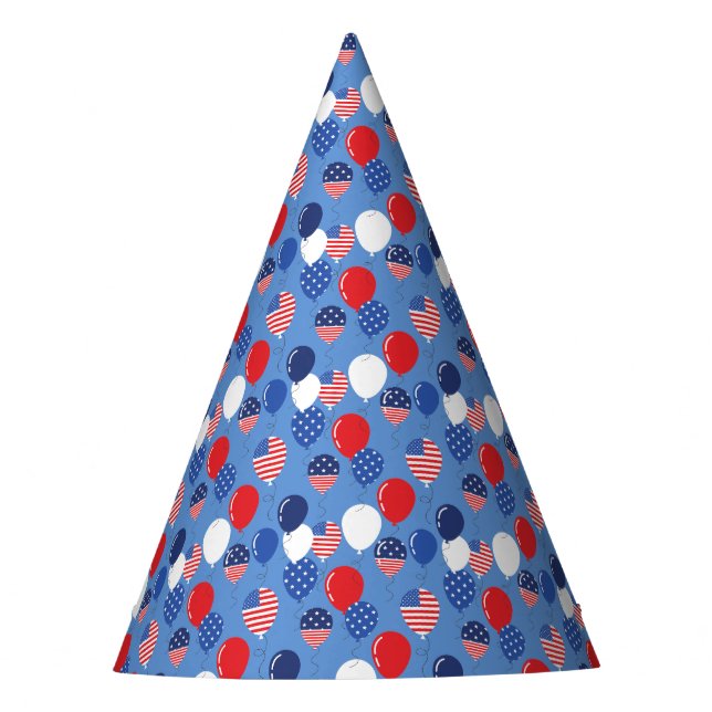 Chapeaux De Fêtes Simple Modern 4juillet Drapeau américain fête d'an (Devant)