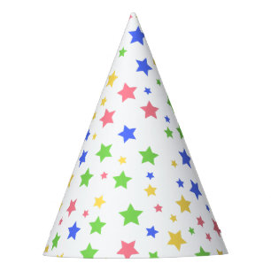 Chapeaux De Fêtes Simple moderne coloré Star anniversaire coloré