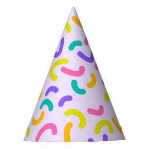 Chapeaux De Fêtes Simple moderne rouge vert saupoudrer fête d'annive