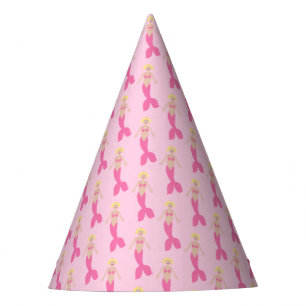 Chapeaux De Fêtes Sirène D'Imaginaire Rose
