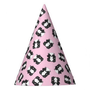 Chapeaux De Fêtes Skunk Anniversaire fête rose