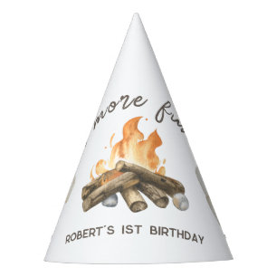 Chapeaux De Fêtes S'more Campfire 1ère fête d'anniversaire