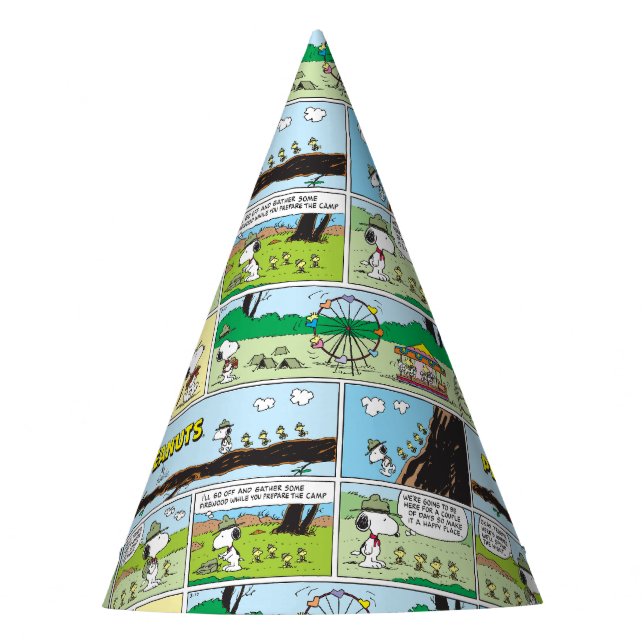 Chapeaux De Fêtes Snoopy & Friends | Go Camping (Devant)