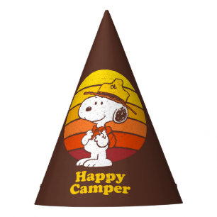 Chapeaux De Fêtes Snoopy   Scout Beagle - Happy Camper