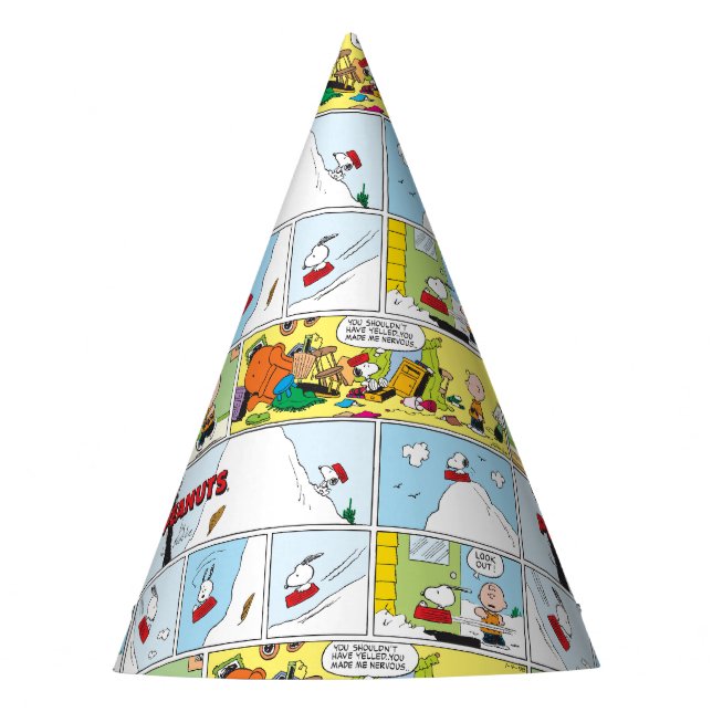 Chapeaux De Fêtes Snoopy Sled Riding Food Dish (Devant)