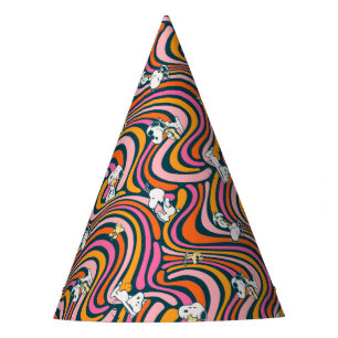 Chapeaux De Fêtes Snoopy & Woodstock Vibes Super Motif violet
