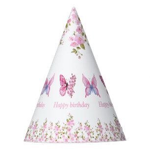 Chapeaux De Fêtes Soirée d'anniversaire florale