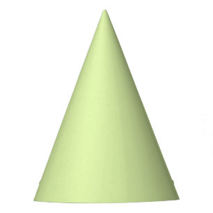 Chapeaux De Fêtes Solid color soft honeydew green