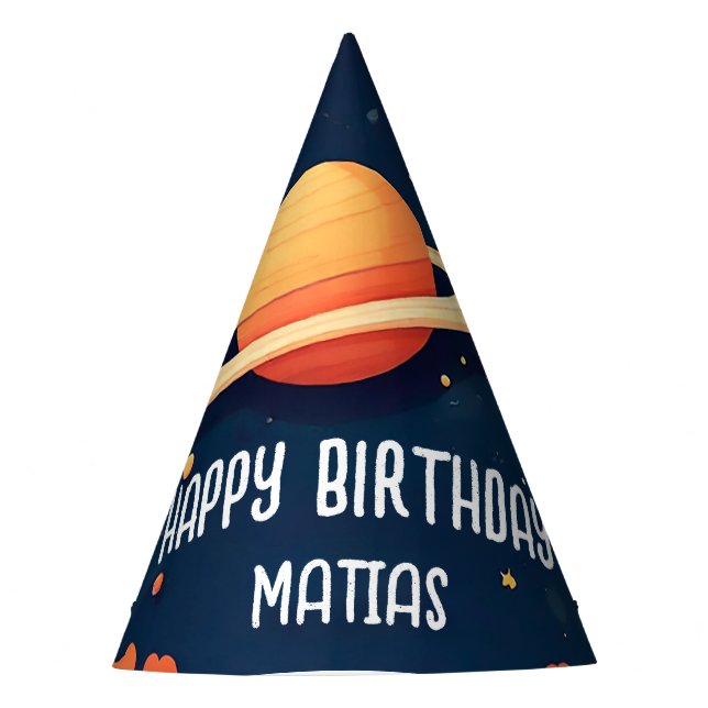 Chapeaux De Fêtes Sombrero cumpleaños personalizado (Devant)