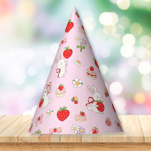 Chapeaux De Fêtes Some Bunny Anniversaire Rose