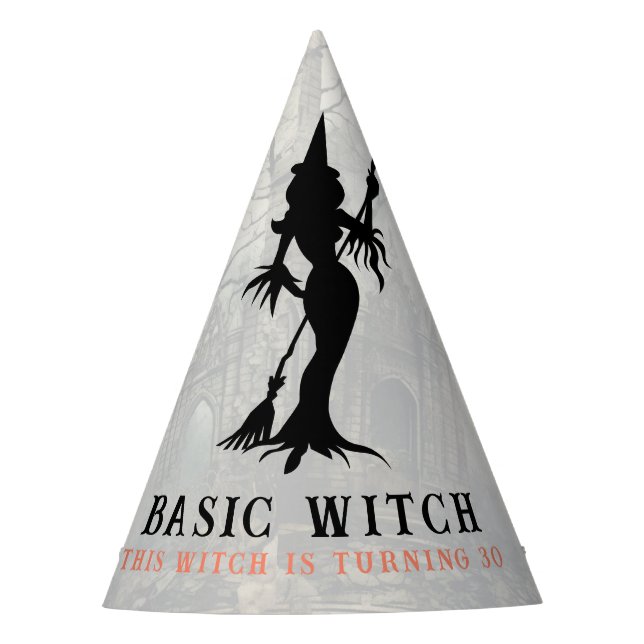 Chapeaux De Fêtes Sorcière de base Femmes modernes Halloween (Devant)