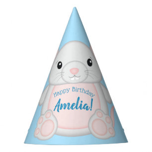 Chapeaux De Fêtes Souris fête d'anniversaire bleu