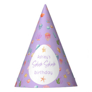 Chapeaux De Fêtes Sous la mer Anniversaire