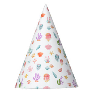 Chapeaux De Fêtes Sous la mer Anniversaire