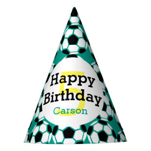 Chapeaux De Fêtes Sport d'anniversaire personnalisé pour les enfants