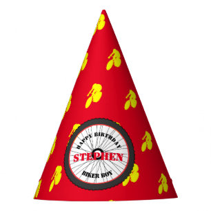 Chapeaux De Fêtes Sport Joyeux anniversaire Biker Boy