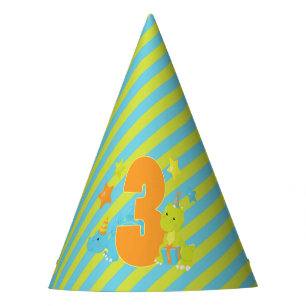 Chapeaux De Fêtes Stegosaurus de T-Rex de dinosaure de