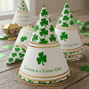 Chapeaux De Fêtes Stylish Gold Foil Saint-Patrick Fête de premier an