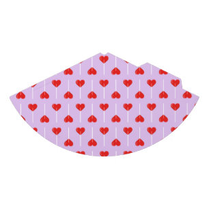 Chapeaux De Fêtes Suceurs d'amour pastel rouge