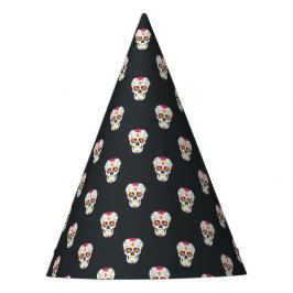 Chapeaux De Fêtes Sugar Skulls Day of the Dead Theme