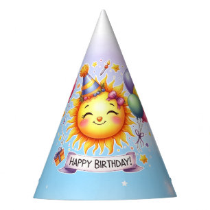 Chapeaux De Fêtes Sunshine Joyeux anniversaire