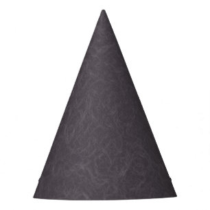 Chapeaux De Fêtes Surface texturée violette foncée à motif tourbillo