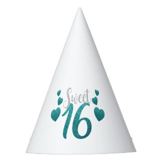 Chapeaux De Fêtes "Sweet 16" Seize Casquette de parti