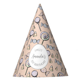 Chapeaux De Fêtes Sweet Little ONE Candy Thème Premier anniversaire