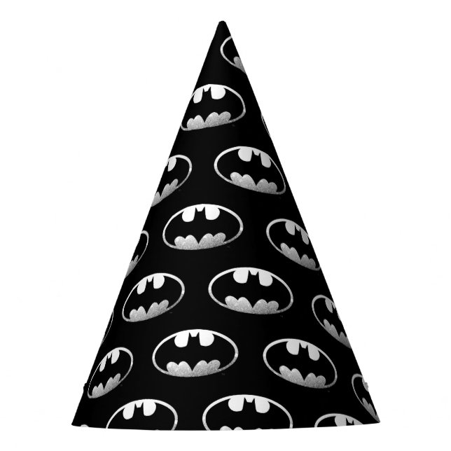 Chapeaux De Fêtes Symbole Batman | Logo Grainy (Devant)