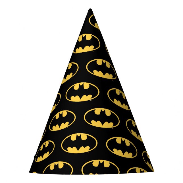 Chapeaux De Fêtes Symbole Batman | Logo ovale (Devant)
