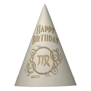 Chapeaux De Fêtes Symbole Virgo Zodiac