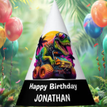 T Rex Monster Truck Joyeux Anniversaire