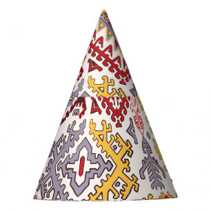Chapeaux De Fêtes Tapis indien, paisley mandala, yoga