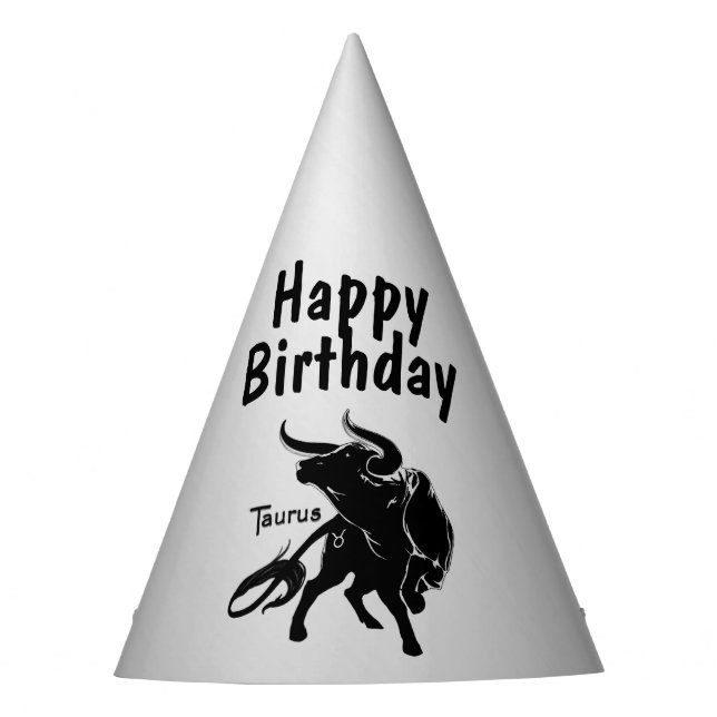 Chapeaux De Fêtes Taurus puissant le Zodiaque Bull (Devant)