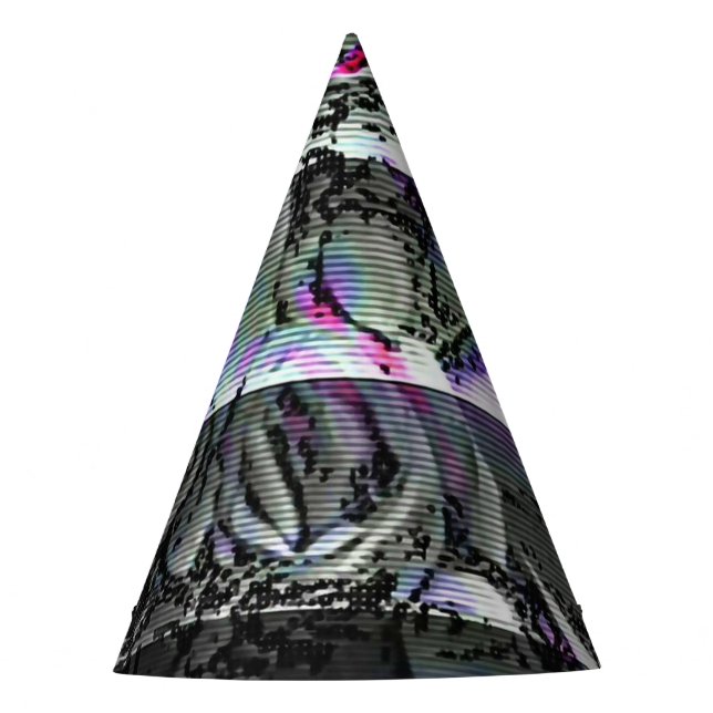 Chapeaux De Fêtes Techno Bouquet (Devant)