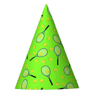 Chapeaux De Fêtes Tennis Sports Anniversaire