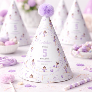 Chapeaux De Fêtes Thème Mignon Sportif de Gymnastique Rythmique Viol