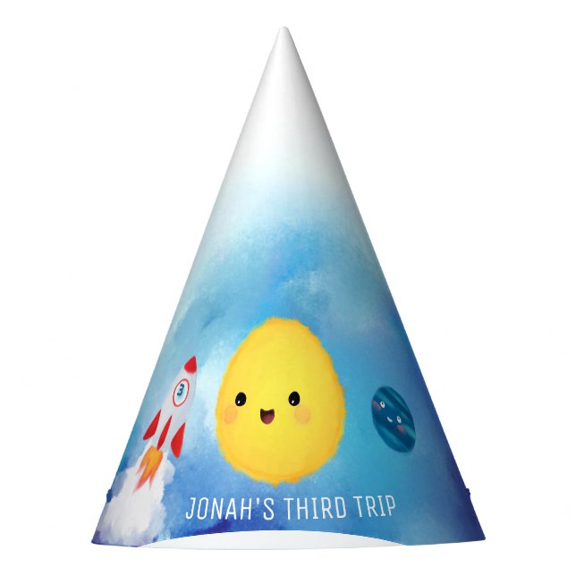 Chapeaux De Fêtes Thème spatial Révolution spatiale (Devant)