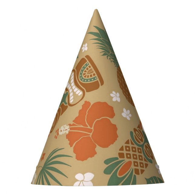 Chapeaux De Fêtes Tiki Party Tropical Luau (Devant)