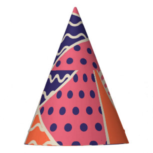 Chapeaux De Fêtes Triangles Abstraits : Arrière - plan géométrique V