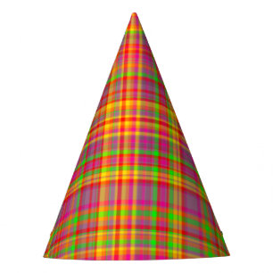 Chapeaux De Fêtes Tutti Frutti PLAID 3 PAPIERS CASQUETTES