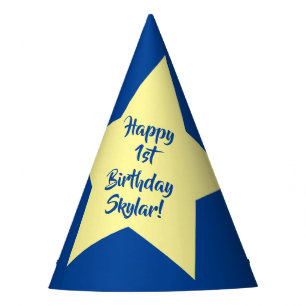 Chapeaux De Fêtes Twinkle Little Star Cute 1er Anniversaire Thème de